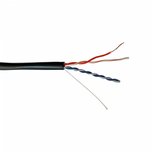 Кабель UTP, 2-парный, категории 5e, внешний, PE